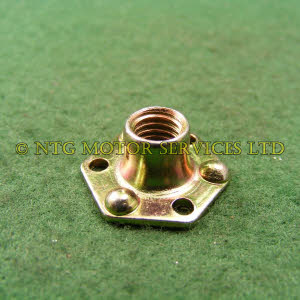 T - Nut - Round 1/4" BSF