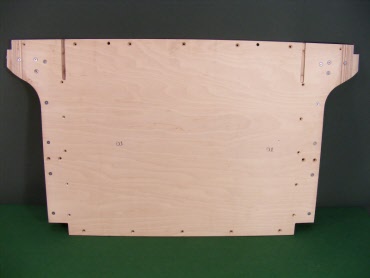 Rear Wood Body Panel