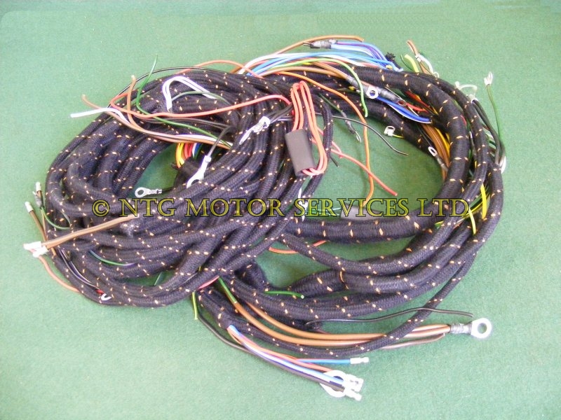 MGTF Wiring Loom - Braided