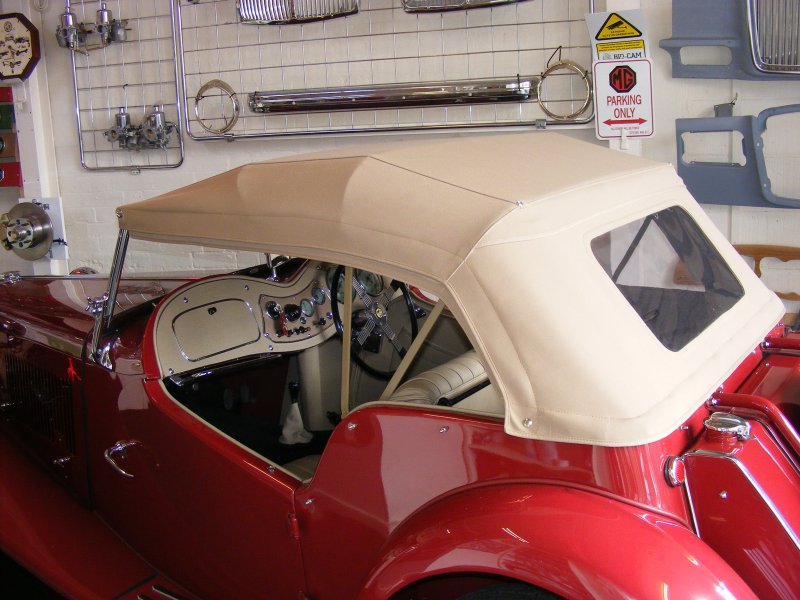 Mg tf hood cover deals