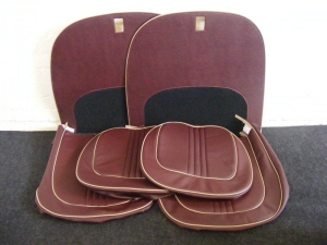 Please Select Colour: Maroon with Beige Piping