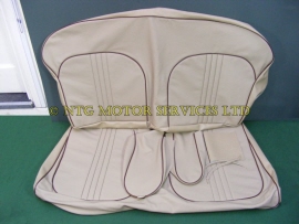 Please Select Colour: Beige with Brown Piping