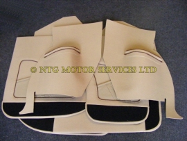 Please Select Colour: Beige with Brown Piping